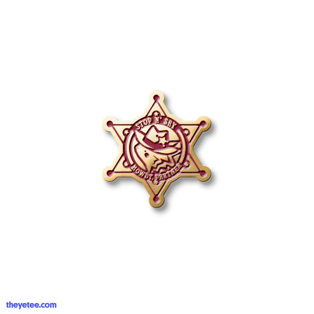 Howdy Pin | The Yetee