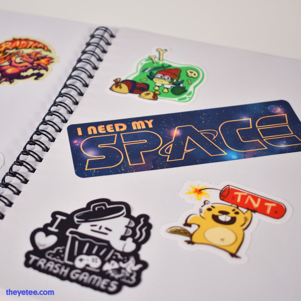 Stickermoon Sticker Book | The Yetee