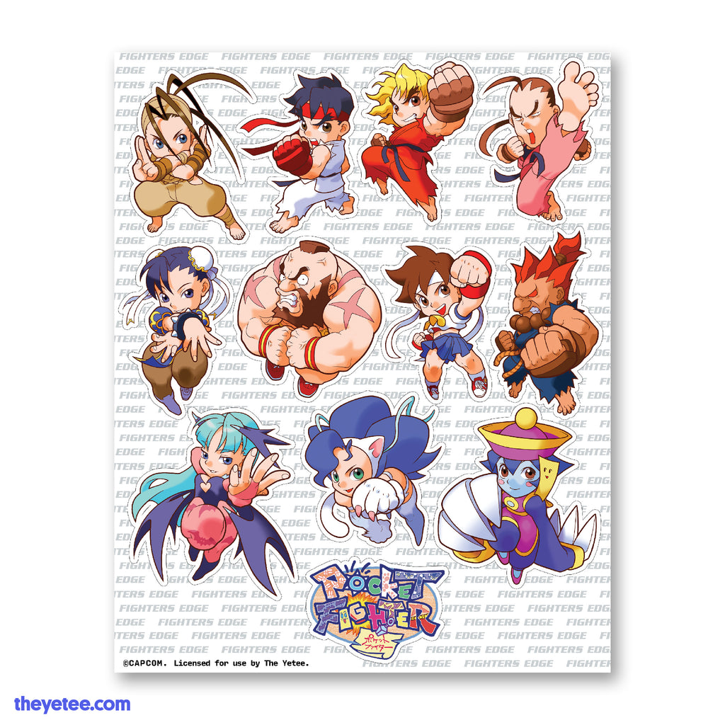 Puzzle Fighters | The Yetee