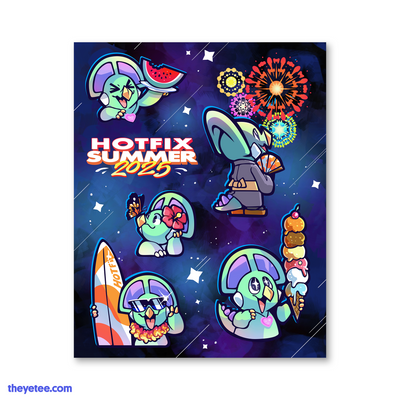 Hotfix Summer Stickersheet 2025