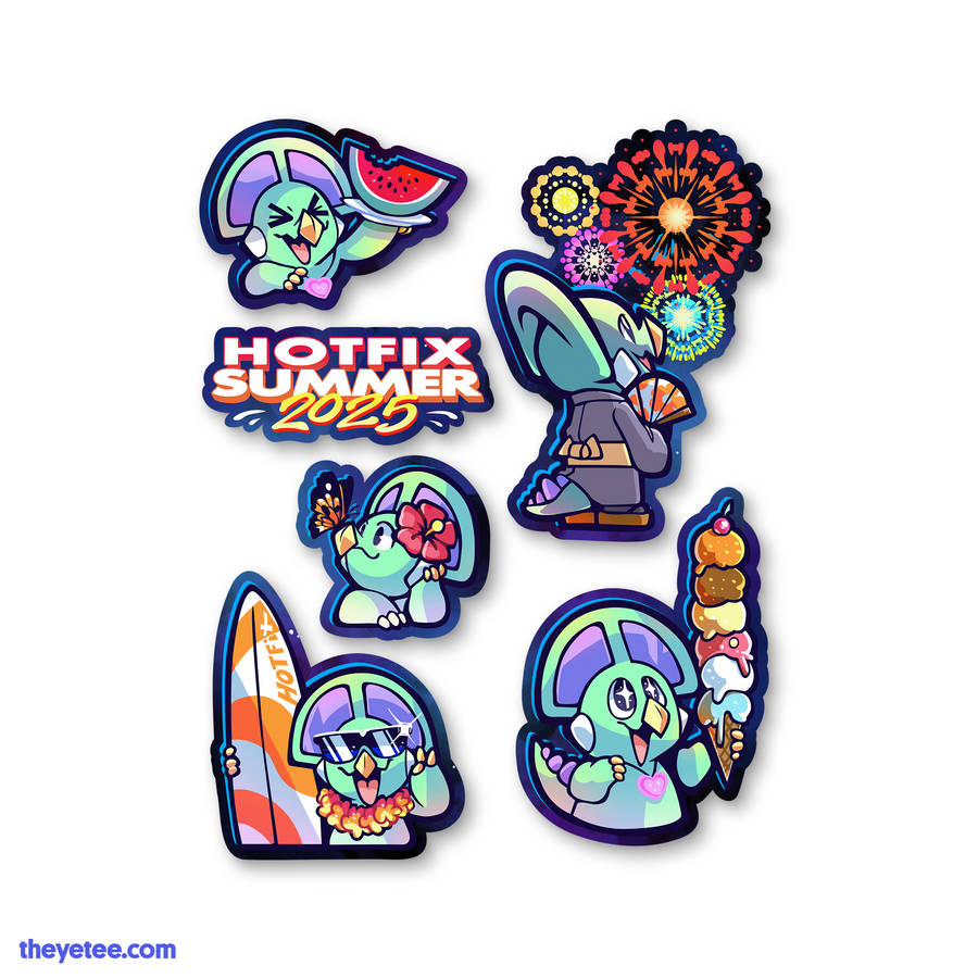 Hotfix Summer Stickersheet 2025