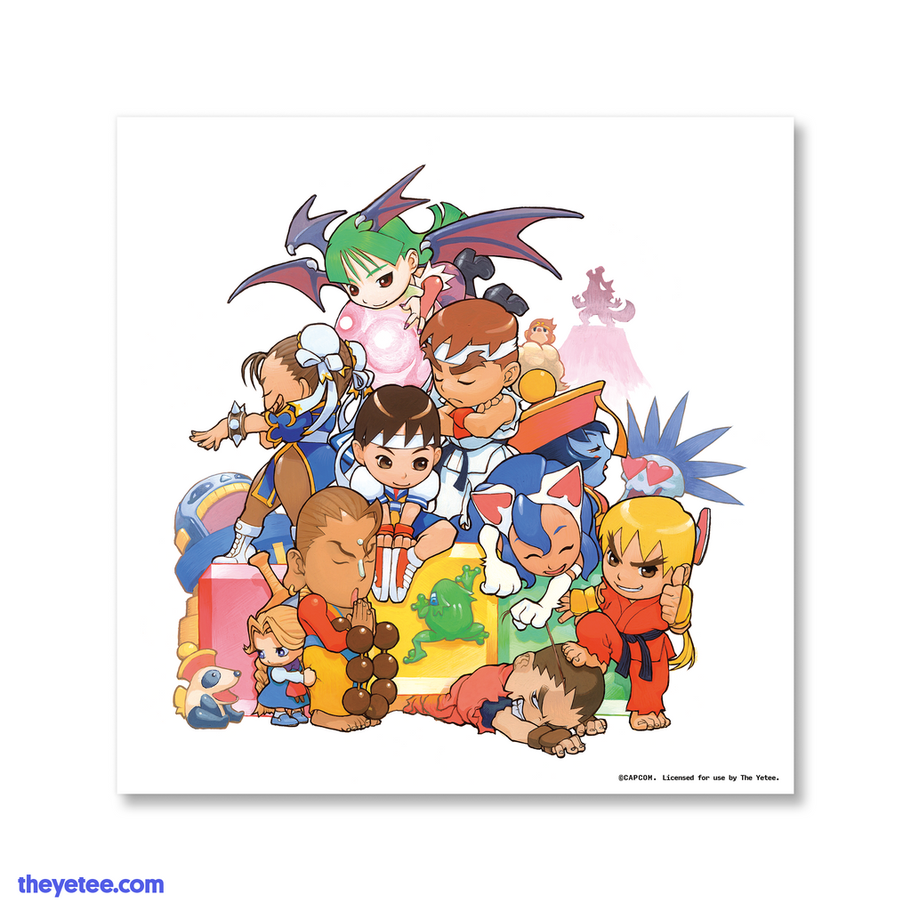 Super Puzzle Fighter 2 Turbo | The Yetee