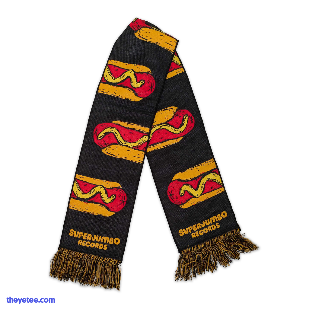 Superjumbo Hot Dog Scarf | The Yetee