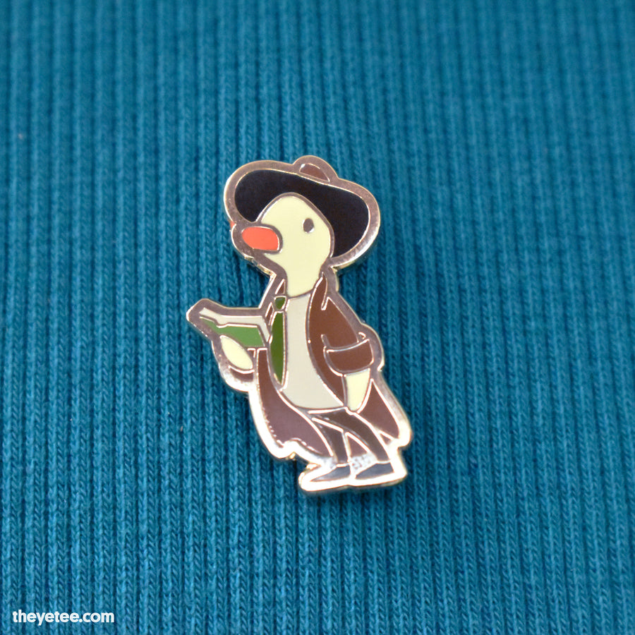 Duck Detective Pin