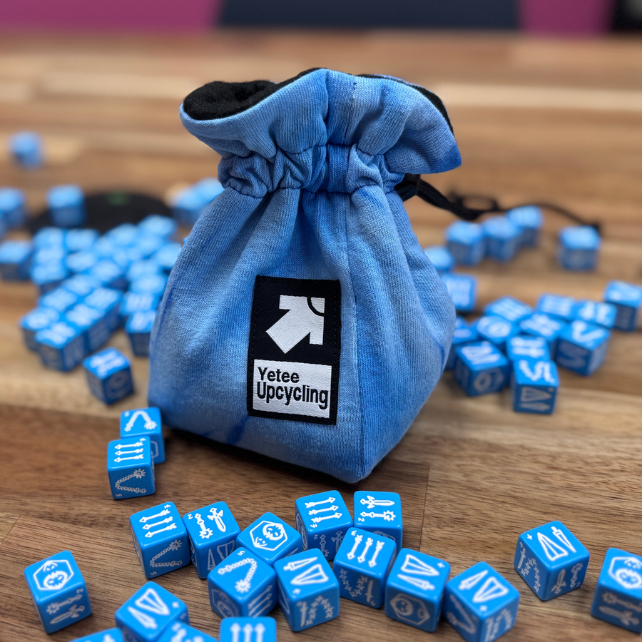 Upcycling TieDye Dice Bag | Upcycling TieDye Dice Bag