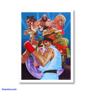 Street Fighter II Poster