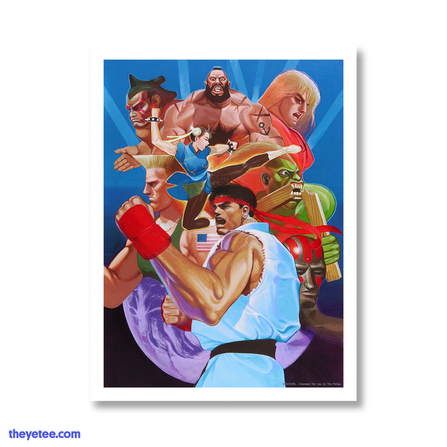 Street Fighter II Poster - Street Fighter II Poster