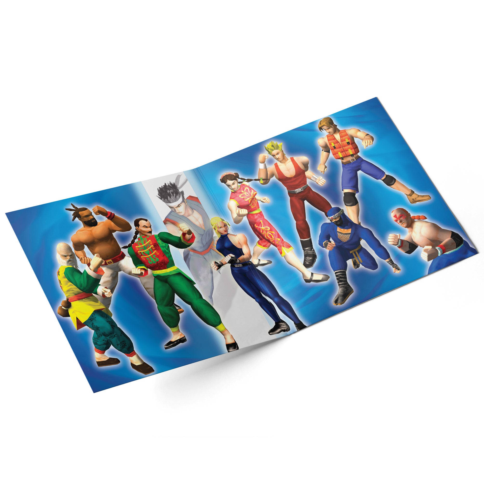 Virtua Fighter 2 Original Game Soundtrack (Orange & Red) | The Yetee