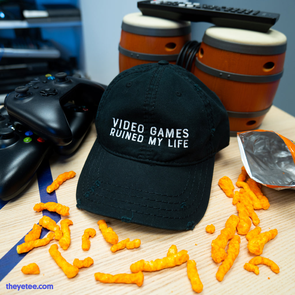 Video Games Ruined my Life Hat | The Yetee