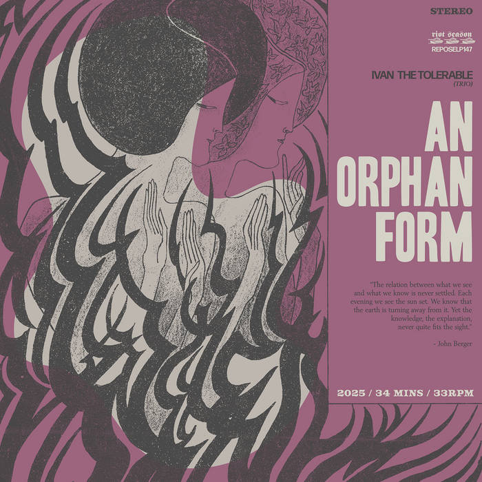 An Orphan Form (Clear w/ Purple Blob & Black Splatter Vinyl)