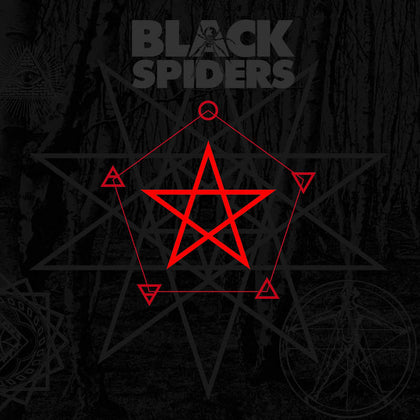 Black Spiders (Silver Vinyl)