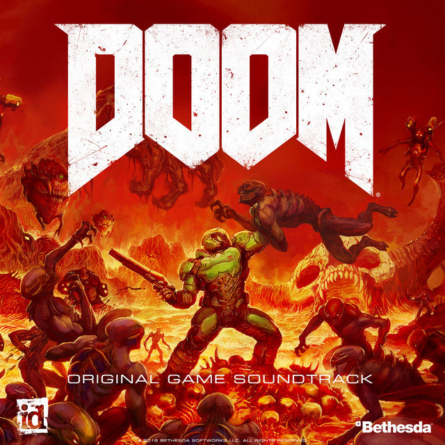 DOOM 2016 - Original Soundtrack (2xLP Red Vinyl)