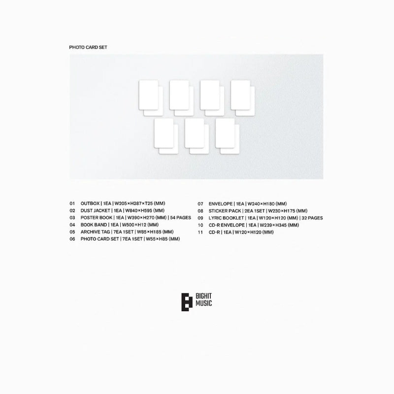 BTS The 5th Album 'ARIRANG' (Living Legend Ver.) | The Yetee