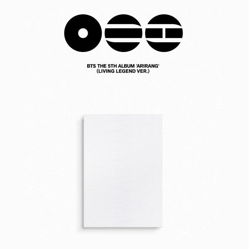 BTS The 5th Album 'ARIRANG' (Living Legend Ver.) | The Yetee