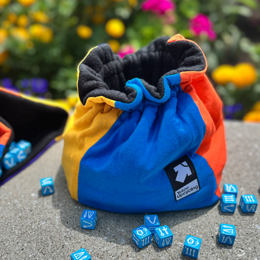 Jumbo Upcycling Dice Bag Color Block | Jumbo Upcycling Dice Bag Color Block
