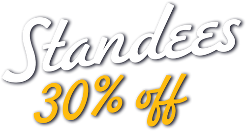 Standees 30% off