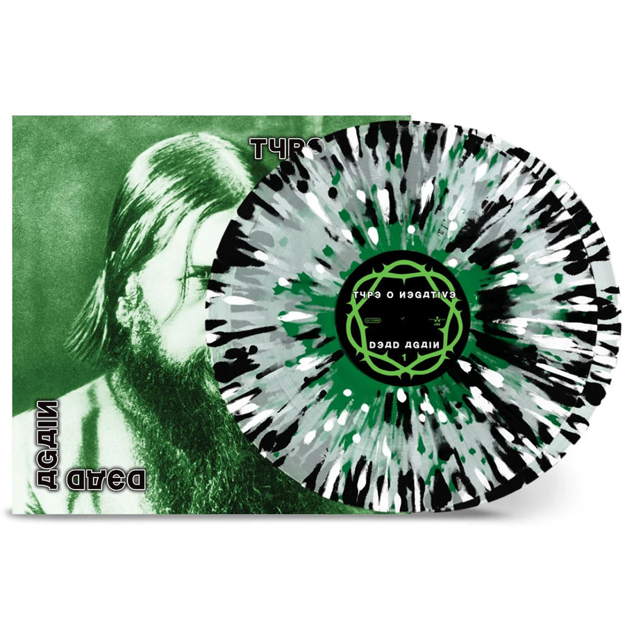 Dead Again (Clear Green White Black Splatter)