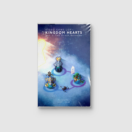 Video Game LoFi: KINGDOM HEARTS Vol. 2, The Ocean Between (Cassette Tape)