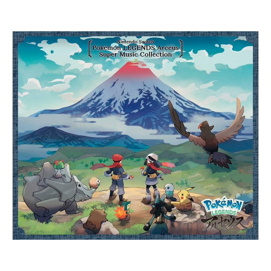 Pokémon LEGENDS Arceus Super Music Collection [Import 4CD Set]
