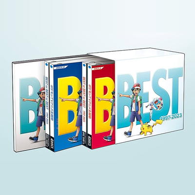 Pokémon TV Anime Theme Song BEST OF BEST OF BEST 1997-2023 [Import 8CD Set]