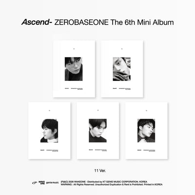 Ascend- The 6th Mini Album (11 Ver.) (CD)