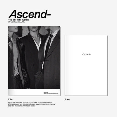 Ascend- The 6th Mini Album (1 Ver. & 10 Ver.) (CD)