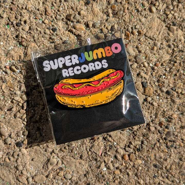 Superjumbo Hot Dog Pin