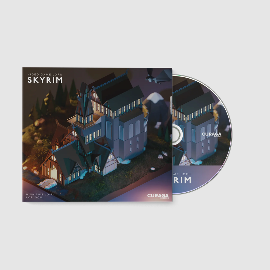 Video Game LoFi: Skyrim CD