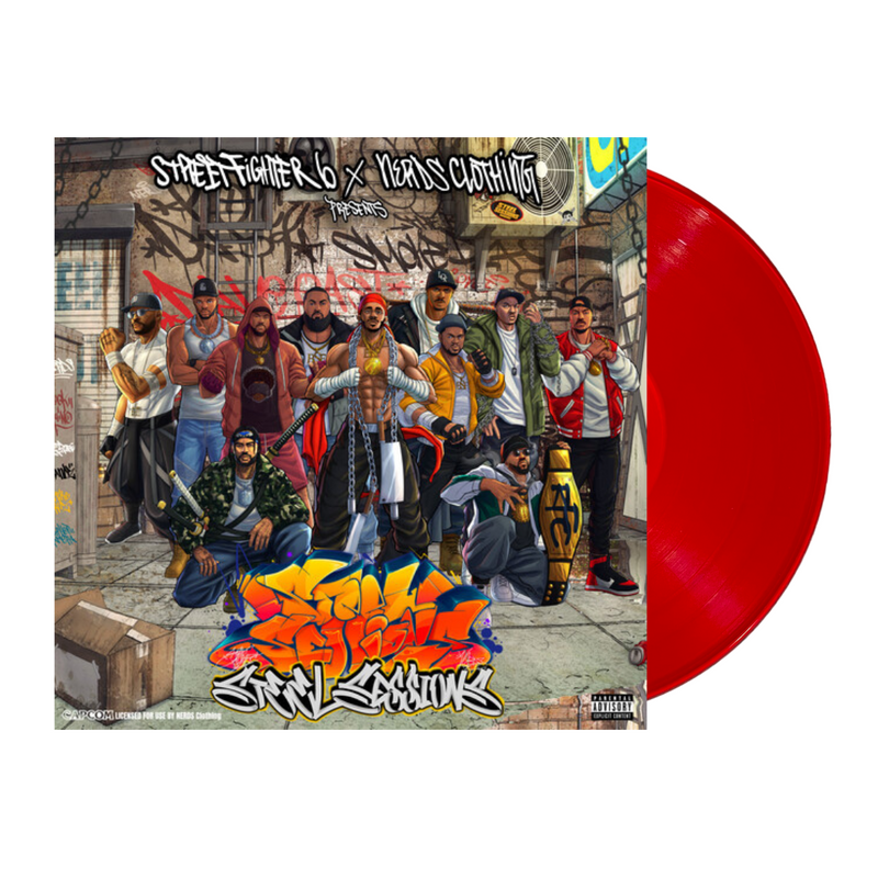 Street Fighter 6 x NERDS Clothing Presents: Steel Sessions (Indie Exclusive Red Vinyl)