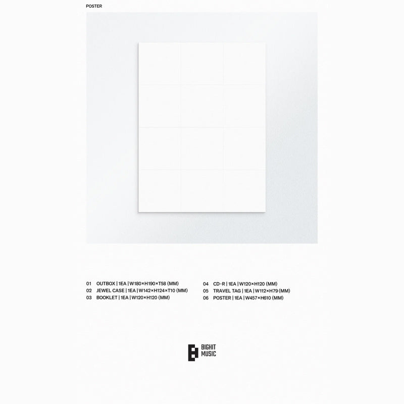 BTS ARIRANG Travel Tag (CD Box Set)