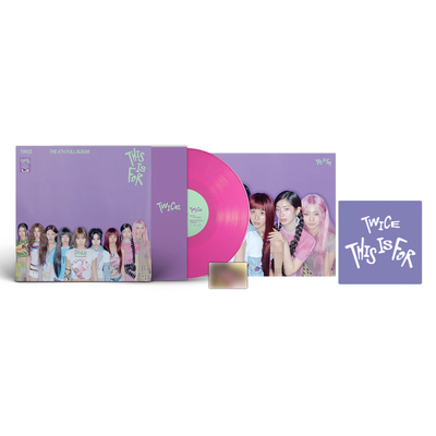 THIS IS FOR (Dragonfruit Glitter Vinyl)