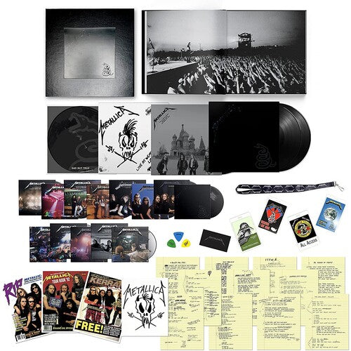 METALLICA (Remastered Deluxe Box Set)(5LP)(14CD)(6DVD) - METALLICA (Remastered Deluxe Box Set)(5LP)(14CD)(6DVD)