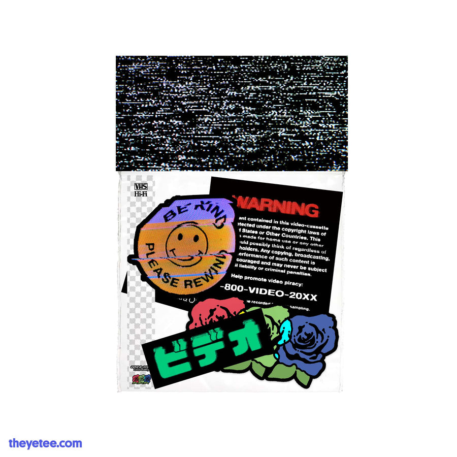 VHS Sticker Pack