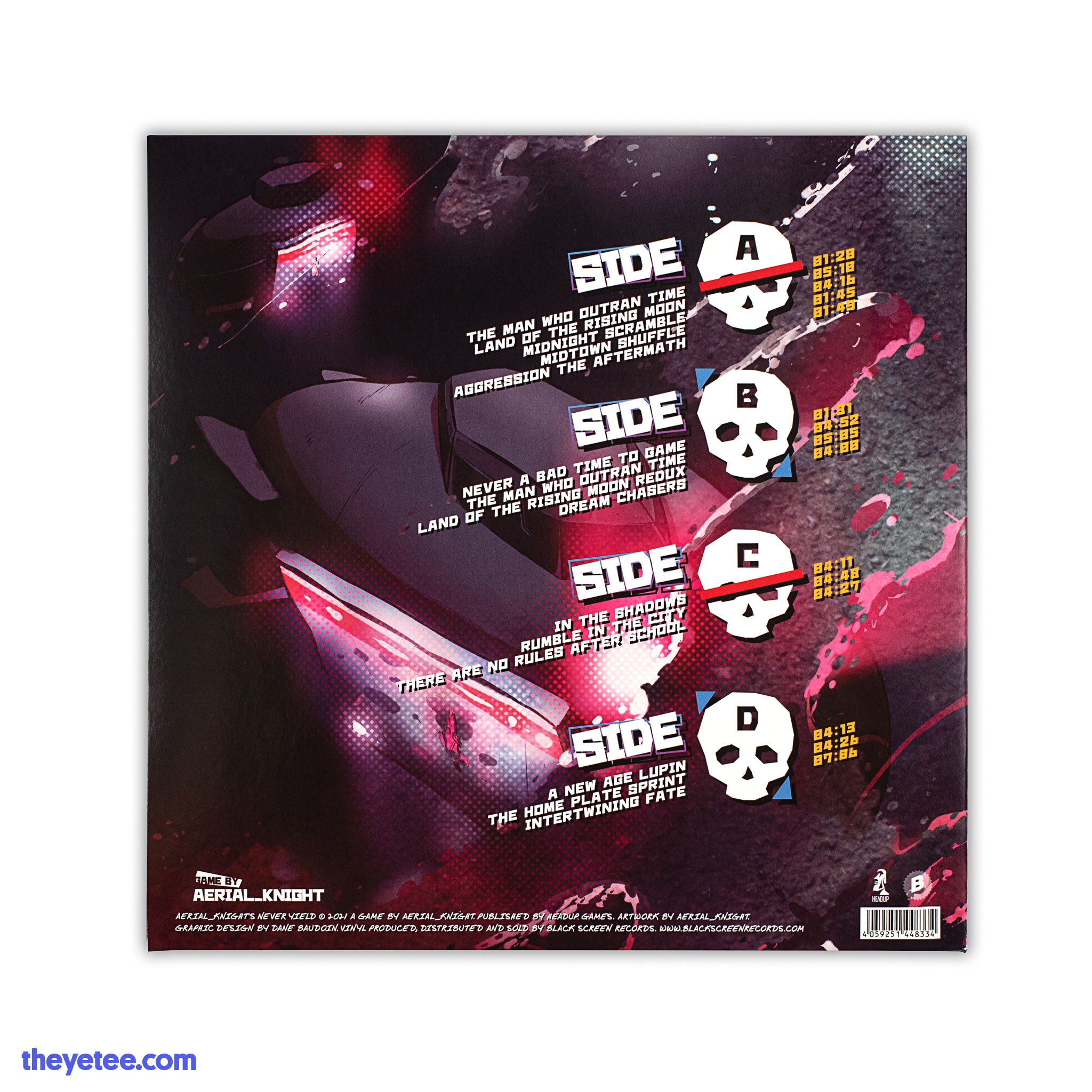 Aerial_Knight's Never Yield Soundtrack (2xLP) | The Yetee