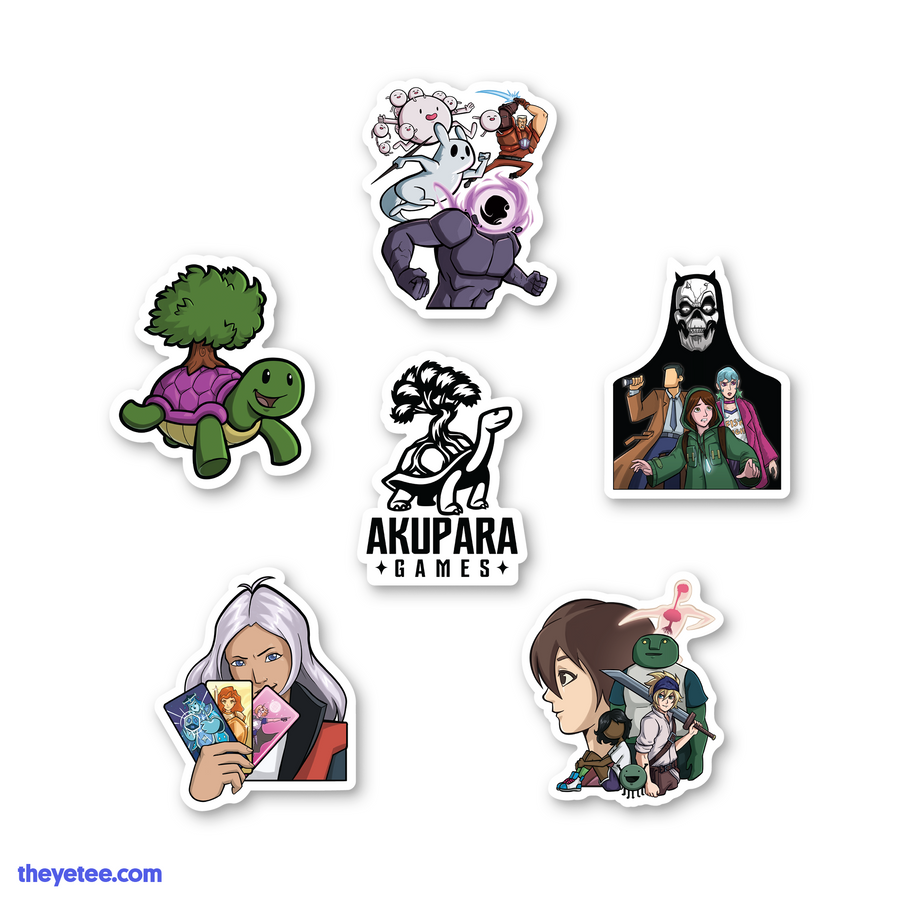 Akupara Games Sticker Pack