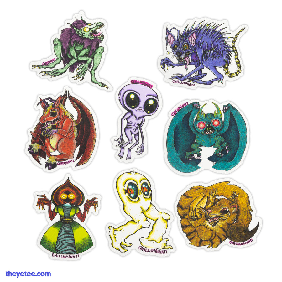 Cryptid Sticker Bundle