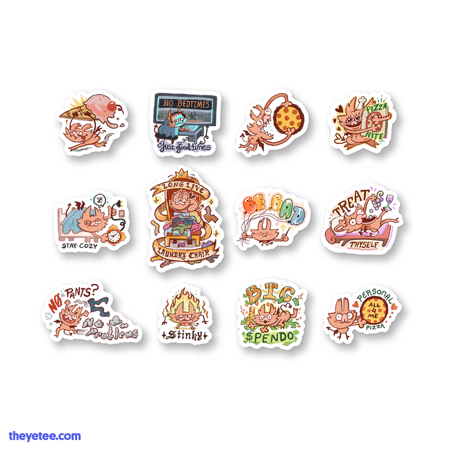Be Bad Sticker Pack | The Yetee