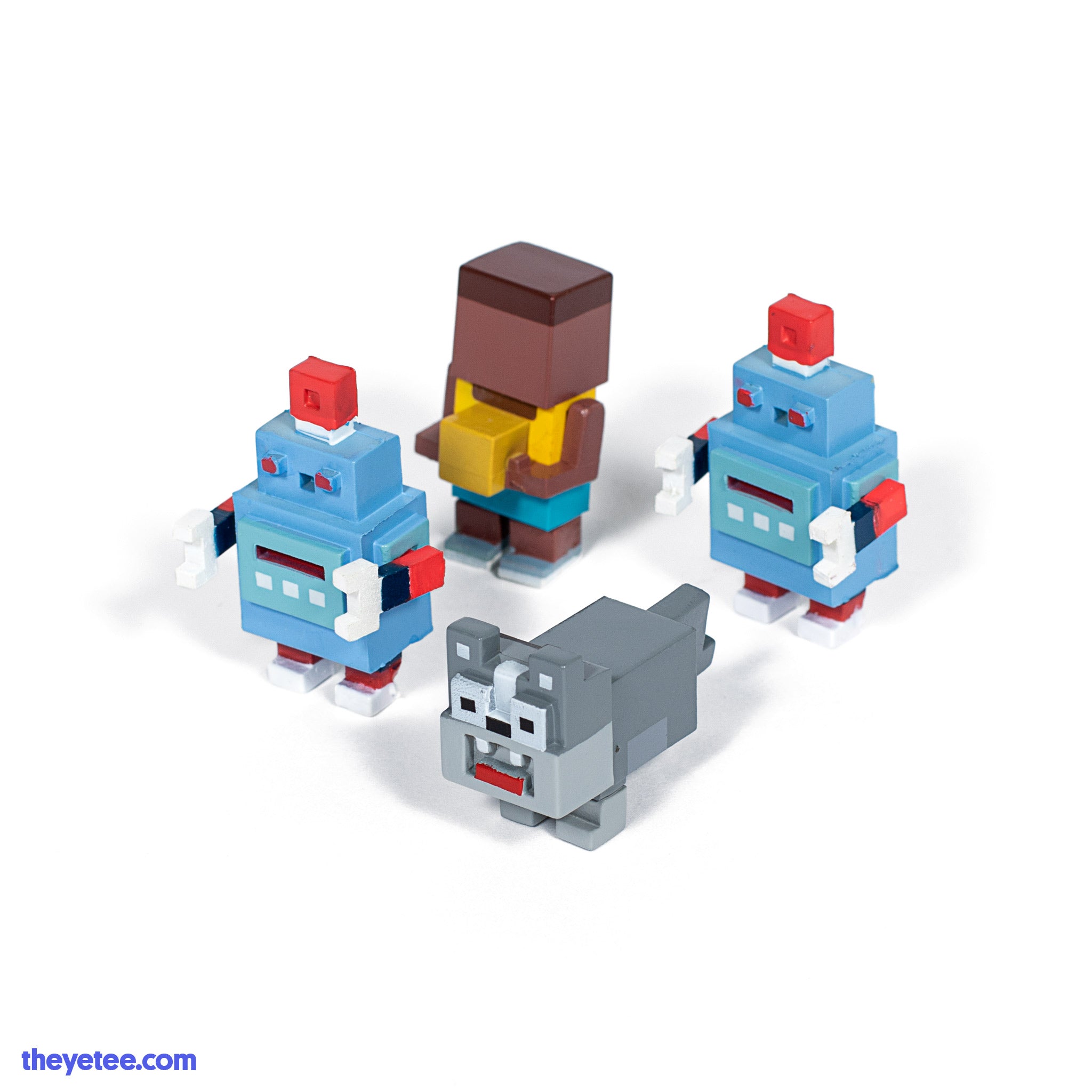 Crossy Road Minifigure Mystery 4-Pack | The Yetee