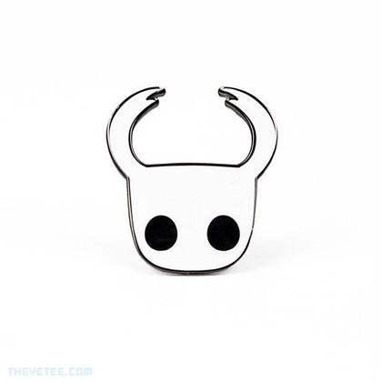 Hard enamel pin of the enigmatic wanderer, The Knight. 