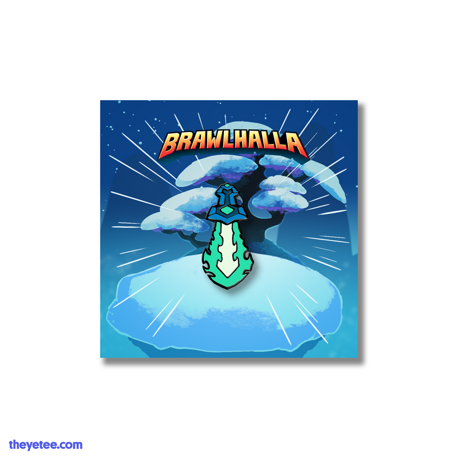 Legend's Blade | Hard enamel pin of Brawlhalla Legends blade