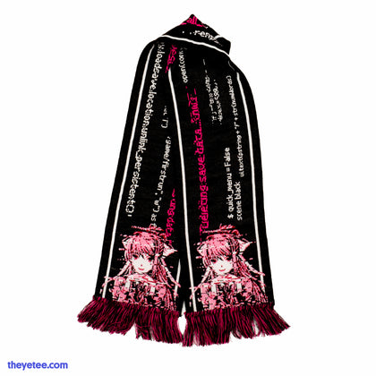 Monika Glitch Scarf