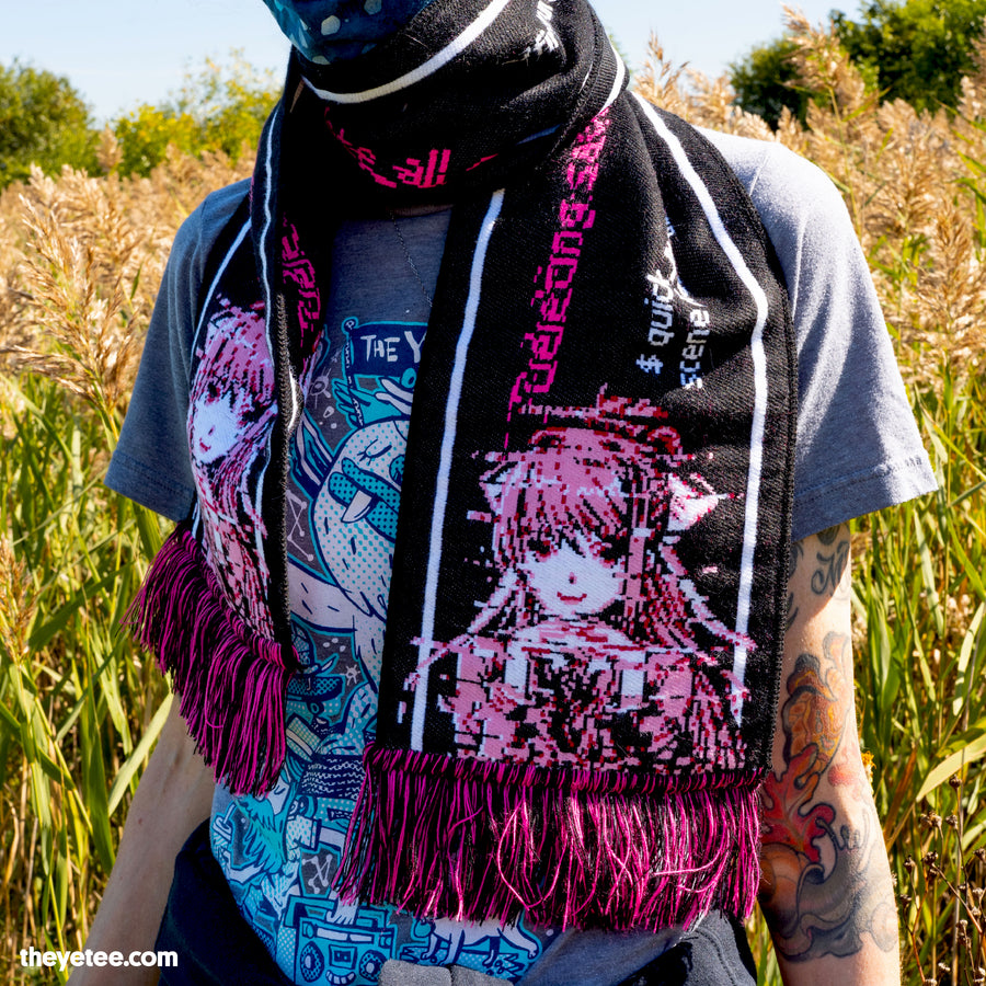 Monika Glitch Scarf