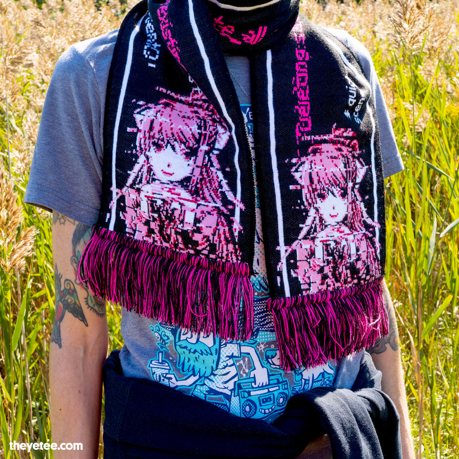 Monika Glitch Scarf