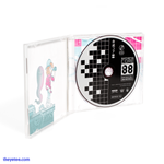 Internal artwork depicts a chibi of the girl walking with a ghost. CD is half black and white checkers and half solid black.  - Synthetic Core 88 CD