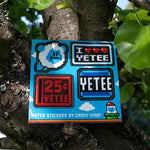 Super Yetee Land Stickers - Super Yetee Land Stickers