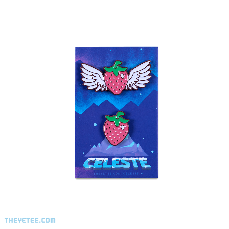 Strawberries Pin Set