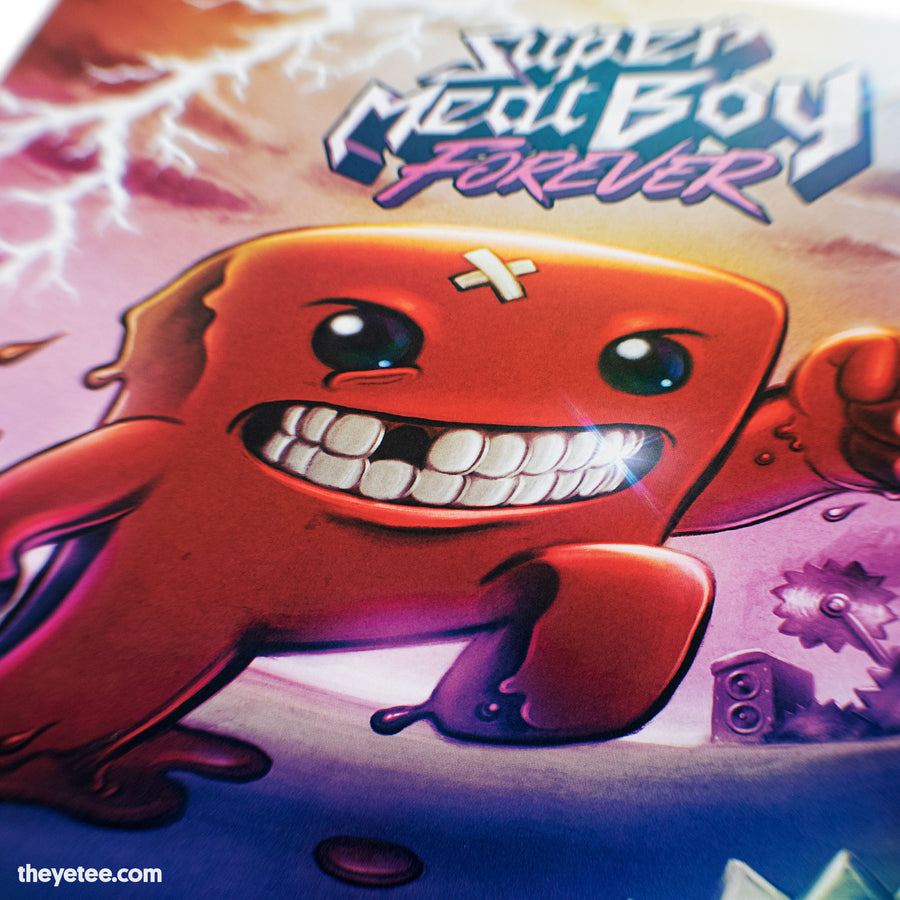 Super Meat Boy Forever Original Soundtrack (Pink and Red 2XLP)