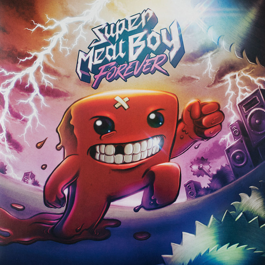 Super Meat Boy Forever Original Soundtrack (Pink and Red 2XLP)