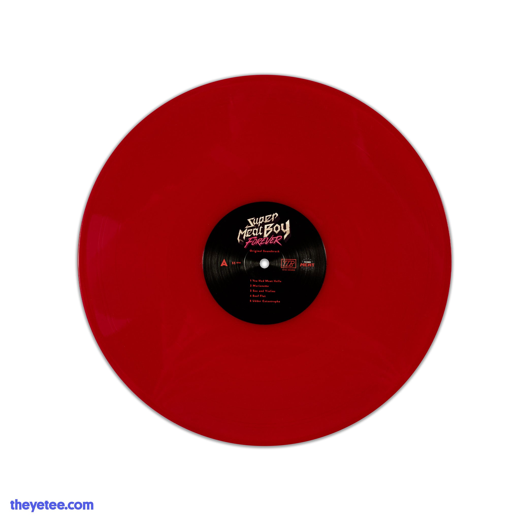 Super Meat Boy Forever Original Soundtrack (Pink and Red 2XLP