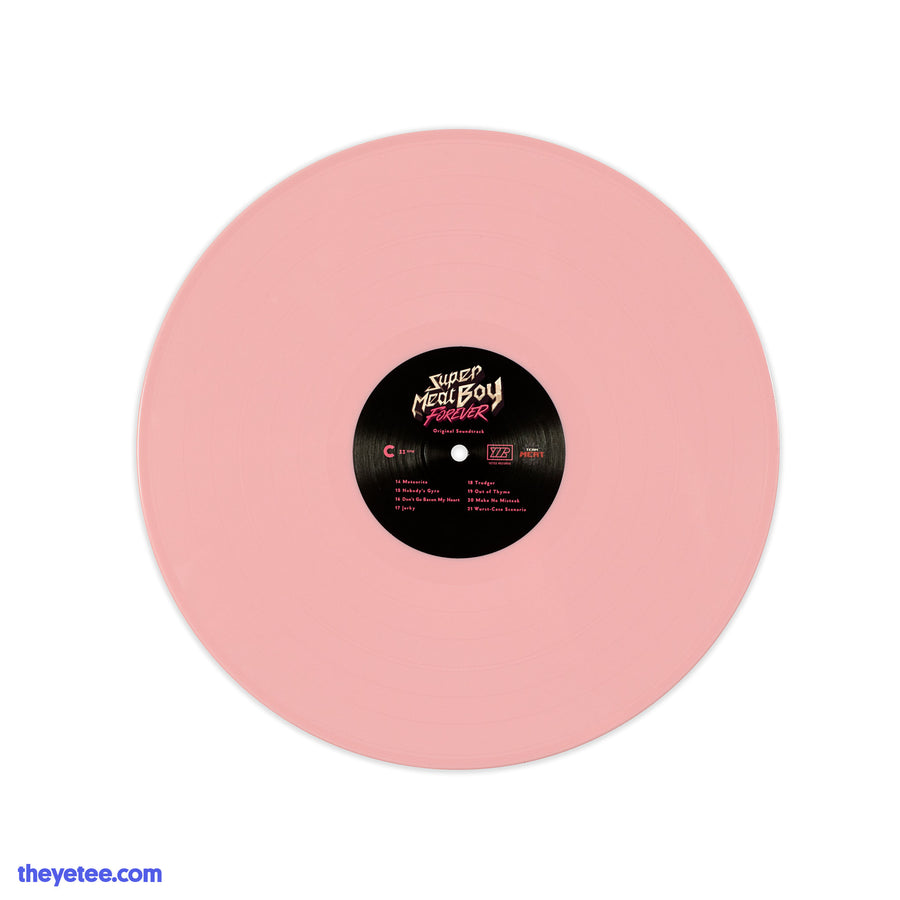 Super Meat Boy Forever Original Soundtrack (Pink and Red 2XLP)